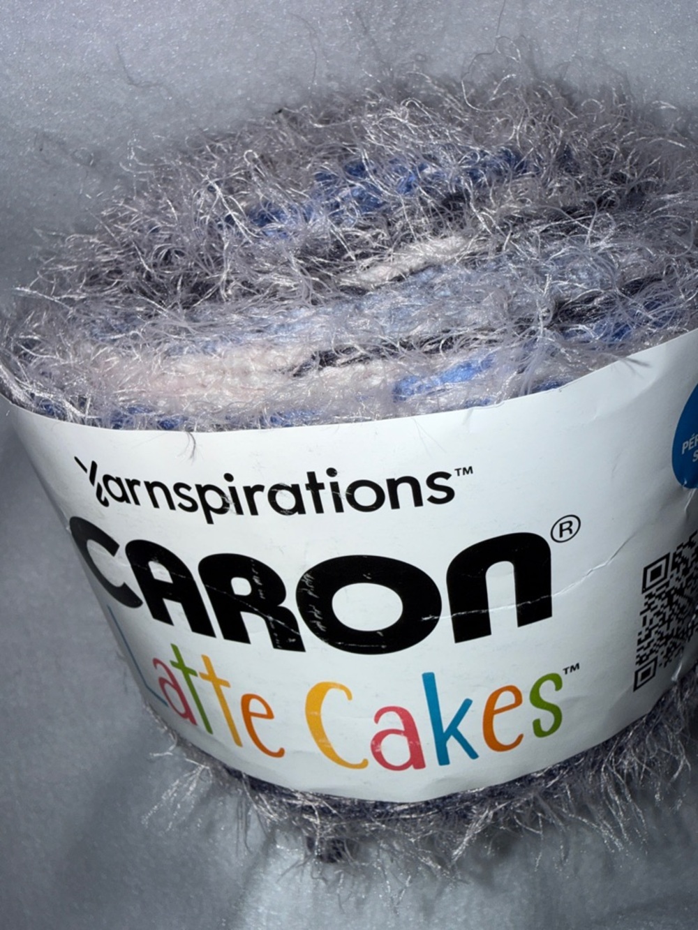 Yarnspirations Caron Latte Cakes in Colorway Night Storm, 8.8 oz/530 yds